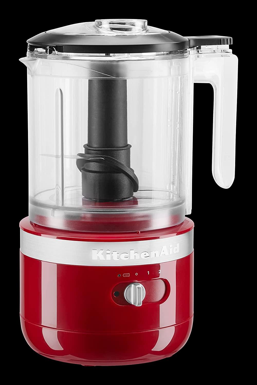 KitchenAid Cordless 5 Cup Food Chopper - KFCB519, Empire Red