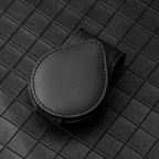 Faux Leather Visor Glasses Clamp Car Accessories