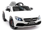 2021 Mercedes Benz Kids Ride On Car 12V Licensed Electric Cars Motorized Vehicles for Boys, Remote Control, Leather Seat, Music, Horn