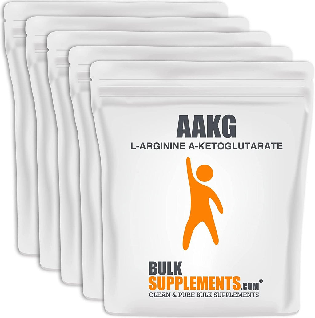 BulkSupplements.com L-Arginine a-Ketoglutarate (AAKG) Powder - Weight Gainer for Men - Workout Powder - Alpha Amino - Arginine Supplement (5 Kilograms - 11 lbs)
