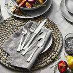 ZWILLING Angelico Flatware Set, 45-Piece, Silver
