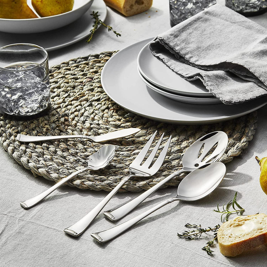 ZWILLING Angelico Flatware Set, 45-Piece, Silver