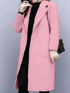 Woolen Mid-length Coat
