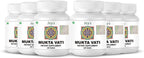 Ivy's Mukta Vati 120 Herbal Tablets a Bottle I Natural Blood Pressure Support Supplement I Natural Supplements for Heart Health, Anxiety & Hypertension I Natural Ingredients (6 Bottles)