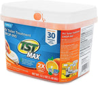 Camco TST MAX RV Toilet Treatment Drop-INs | Control Unwanted Odors and Break Down Waste | Septic Tank Safe | Orange Scent | (41183)