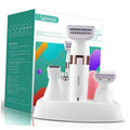 Electric Shaver for Women Bikini Trimmer Hair Remover for Face Body, 5 in 1