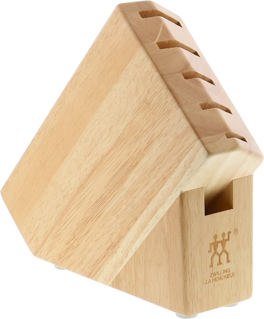 ZWILLING Pro Knife Block, 6-slot, Rubberwood