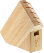 ZWILLING Pro Knife Block, 6-slot, Rubberwood