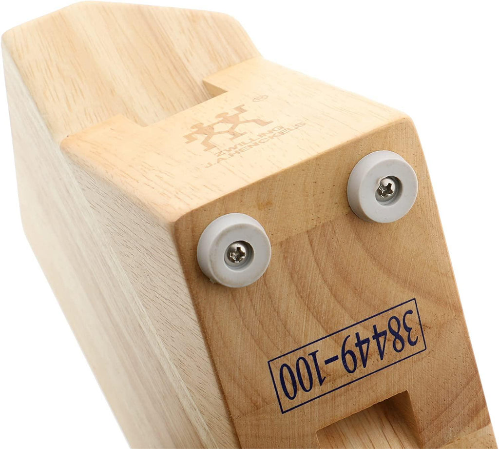 ZWILLING Pro Knife Block, 6-slot, Rubberwood