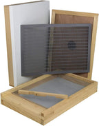 Amish Made in USA Complete Langstroth Beehive - The Starter Kit (Full Hive with 1 Deep & Accessories)