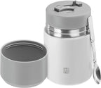 ZWILLING Thermo Insulated Food jar, 23.6 oz, Silver-White