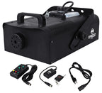 American DJ VF1600 1500w Mobile DMX Fog Machine+Wired/Wireless Remotes+Rockpar