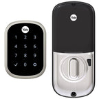 Assure Lock SL Satin Nickel Thumbturn Deadbolt with Slim Touchscreen Keypad
