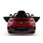 2023 LICENSED MERCEDES SLS AMG EDITION,ELECTRIC KIDS RIDE-ON CAR,GIRLS&amp;BOYS,3-6 YEARS,MP3+MP4 LCD ENTERTAINMENT SYSTEM,RUBBER TIRES,LEATHER SEAT,LED BODY TRIM,PARENTAL REMOTE|CHERRY RED METALLIC