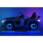 2023 LICENSED MERCEDES SLS AMG EDITION,ELECTRIC KIDS RIDE-ON CAR,GIRLS&amp;BOYS,3-6 YEARS,MP3+MP4 LCD ENTERTAINMENT SYSTEM,RUBBER TIRES,LEATHER SEAT,LED BODY TRIM,PARENTAL REMOTE|CHERRY RED METALLIC