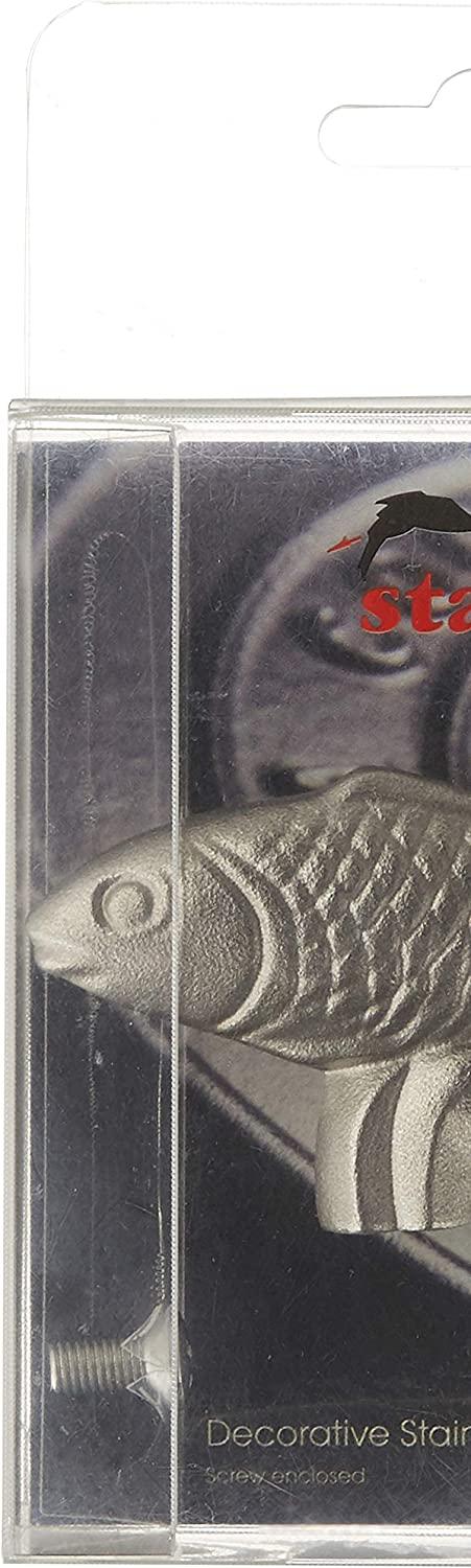 STAUB 40509-348-9 Animal Knob, One Size, Fish