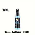 1pc Car Interior Coating Plastic Leather Polish Refinisher