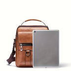 Crossbody Bag Women's Shoulder Bag  Leather Vertical Hand Business Women's Casual Leather Bag Satchel Bag For Women