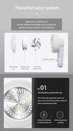 Say Goodbye To Lint Balls &amp; Fuzz - Rechargeable Portable Electric Lint Remover