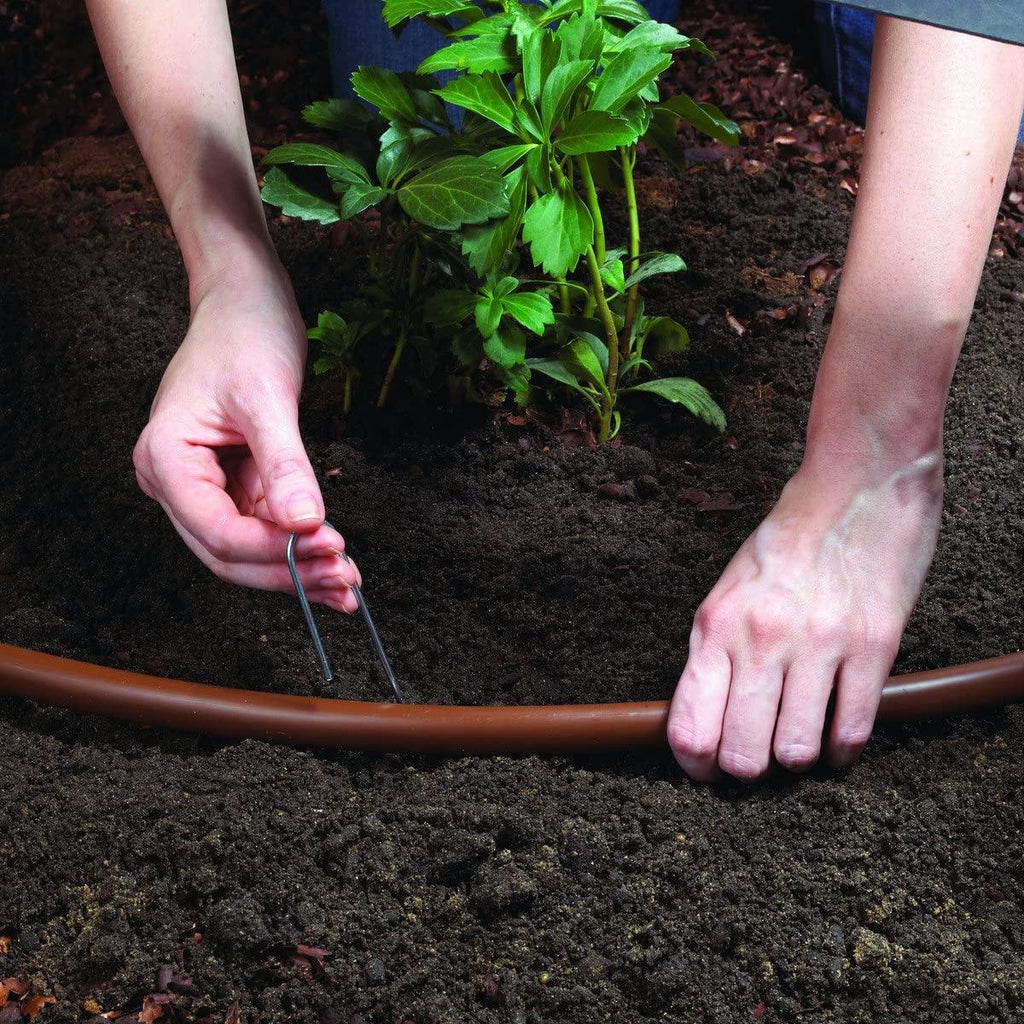 Raindrip SDFSTH1P Automatic Watering Kit with Timer, Black Brown