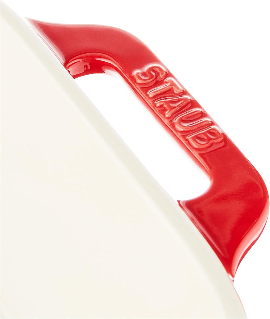 STAUB Ceramics Rectangular Baking Dish, 13x9-inch, Cherry