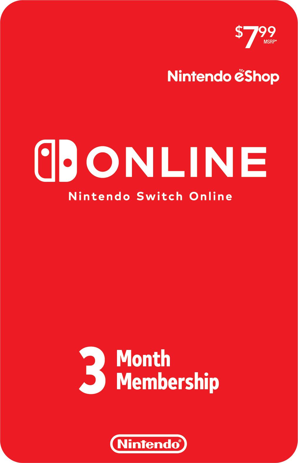 Nintendo SwitchTM w/ Neon Blue &amp; Neon Red Joy-ConTM + Mario KartTM 8 Deluxe (Full Game Download) + 3 Month Nintendo Switch Online Individual Membership