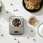 Etekcity Food Kitchen Scale, Digital Grams and Ounces for Weight Loss, Baking, Cooking, Keto and Meal Prep, LCD Display, Medium, 304 Stainless Steel