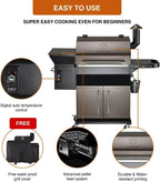 ZPG-1000D - BBQ Grill Auto Temperature Control, 1000 sq