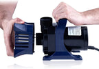 Alpine Corporation Alpine PAL3100 Cyclone Pond Pump-3100 GPH-for Fountains, Waterfalls, and Water Circulation Pump, 10.8"L x 6.1" W x 8.9"H, Black and Blue