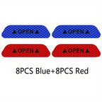 Boost Your Car's Safety &amp; Visibility With 4PCS Reflective Stickers!