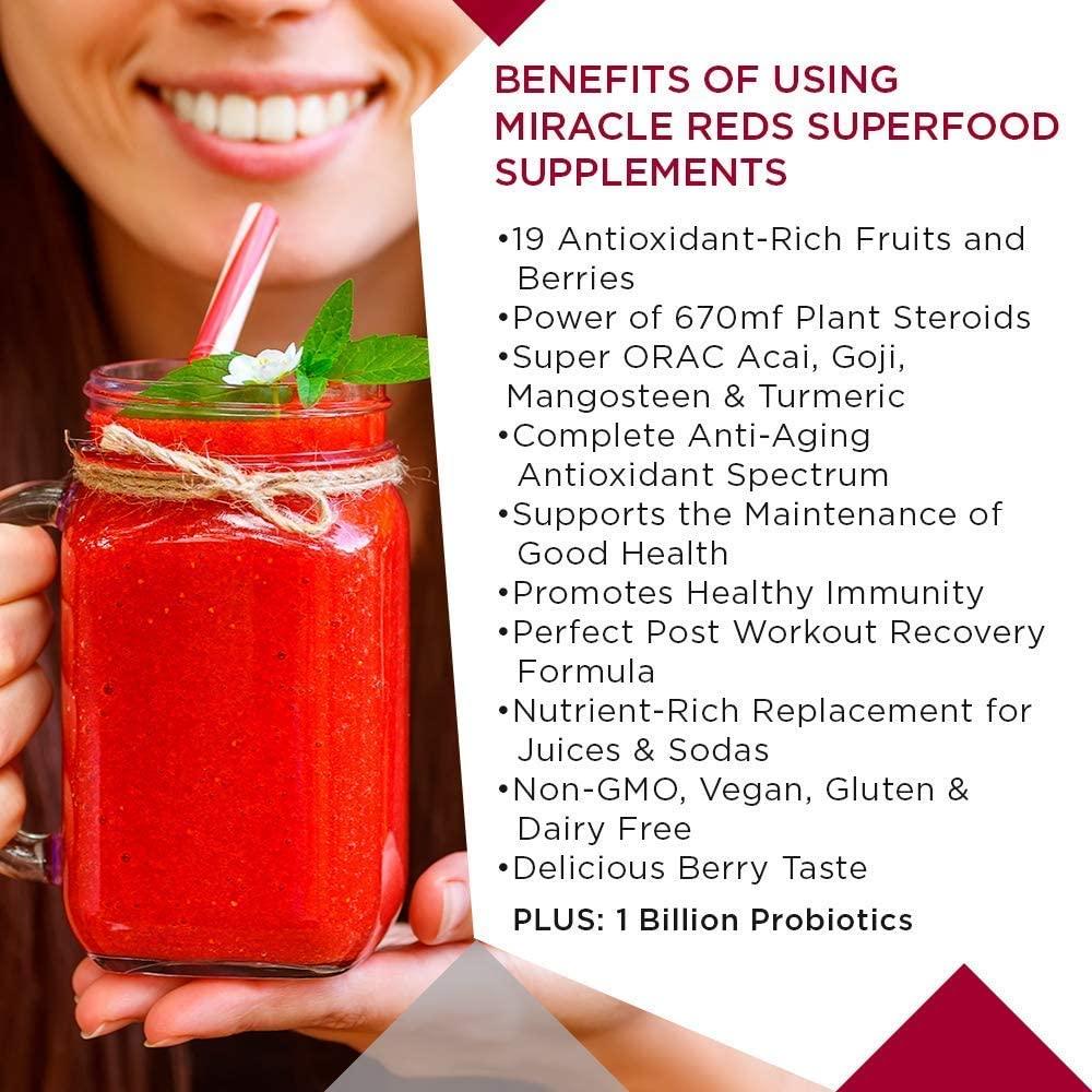 MacroLife Naturals Complete Protein Bundle 3ct - Macro Greens Superfood Powder 30oz (90 Servings) + Miracle Reds Superfood Powder 30oz (90 Servings) + MacroMeal Vegan Vanilla Protein (28 Servings)
