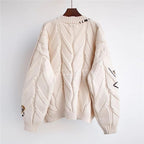 winter embroidery cardigan