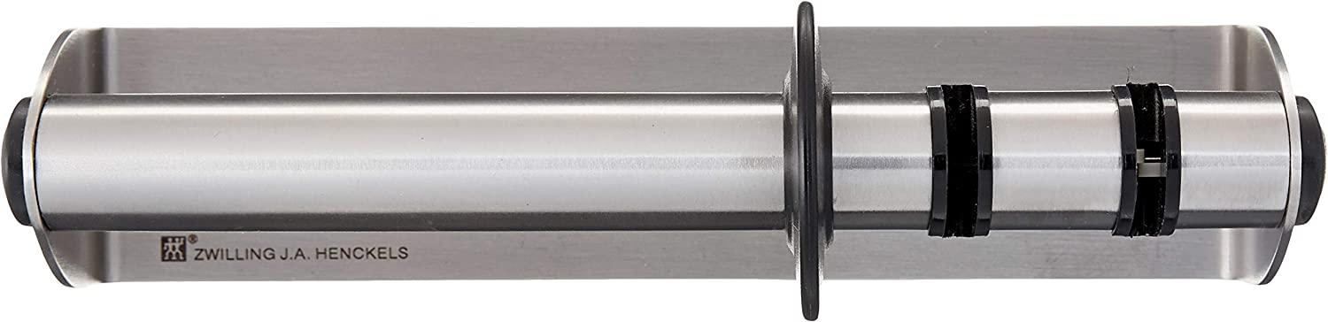 ZWILLING TWINSHARP Duo Stainless Steel Handheld Knife Sharpener, 9.5"