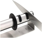 ZWILLING TWINSHARP Duo Stainless Steel Handheld Knife Sharpener, 9.5"