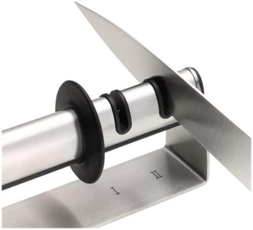 ZWILLING TWINSHARP Duo Stainless Steel Handheld Knife Sharpener, 9.5"
