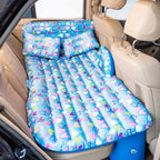 MDYYD Moisture-Proof Sleeping pad Car Rear Seat SUV Sleeping Pad Car Inflatable Bed Car Supplies Mattress Rear Row Travel Bed Portable Moisture-Proof Sleeping pad (Color : Blue, Size : 18388cm)