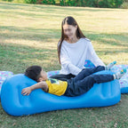 MDYYD Moisture-Proof Sleeping pad Car Rear Seat SUV Sleeping Pad Car Inflatable Bed Car Supplies Mattress Rear Row Travel Bed Portable Moisture-Proof Sleeping pad (Color : Blue, Size : 18388cm)