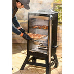 Electric Vertical Smoker 2-Air Dampers 4-Racks Digital Temperature Control