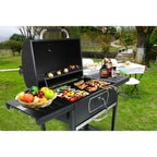 Deluxe Charcoal Grill 30-Inch LarBBQ Smoker CD2030AN