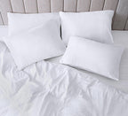 Utopia Bedding Queen Pillowcases - 4 Pack - Envelope Closure - Soft Brushed Microfiber Fabric - Shrinkage and Fade Resistant Pillow Covers Queen Size 20 X 30 Inches (Queen, White)
