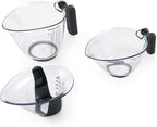 KitchenAid Gourmet Measuring Jugs, Set of 3, Black