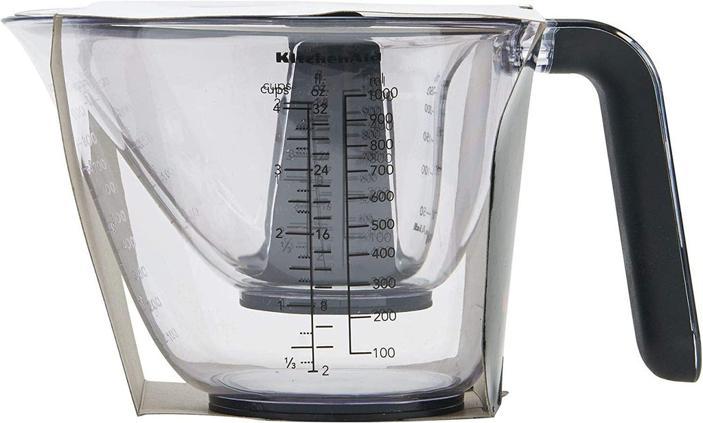KitchenAid Gourmet Measuring Jugs, Set of 3, Black