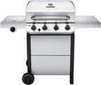 463377319 Performance 4-Burner Cart Style Liquid Propane Gas Grill, S