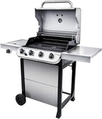 463377319 Performance 4-Burner Cart Style Liquid Propane Gas Grill, S
