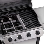 463377319 Performance 4-Burner Cart Style Liquid Propane Gas Grill, S