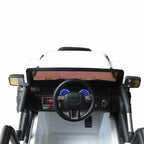12V Kids Ride On Car SUV MP3 RC Remote Control LED Lights White for Christmas gift
