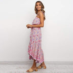 boho floral maxi dress
