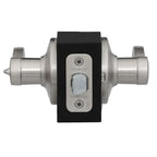 Lido Satin Nickel Privacy Bed/Bath Door Lever Featuring Microban Antimicrobial Technology