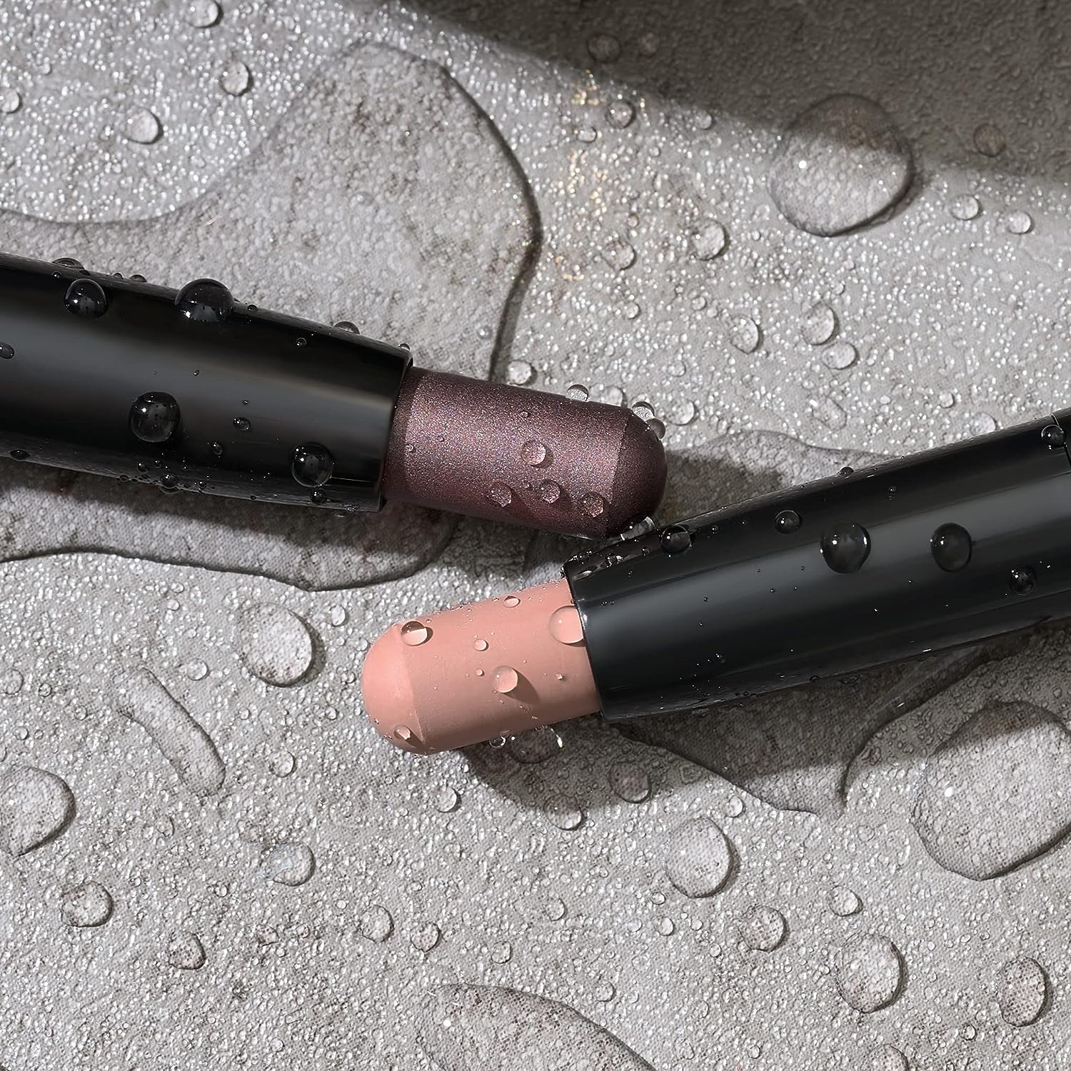 Julep Eyeshadow 101 Crème to Powder Waterproof Eyeshadow Stick, Smoky Grey Shimmer