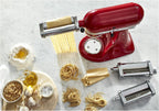 KitchenAid 3-Piece Pasta Roller &amp; Cutter Set Attachment, Silver